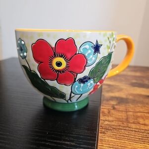 Colorful Floral Mug